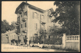 966 FRANCE: AIX-LES-BAINS: Hotel Des Deux Mondes, Unused And VF - Autres & Non Classés