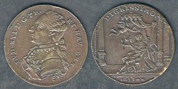 991 FRANCE: Louis XVI, Old Medal, "Dignissimo" - Sonstige & Ohne Zuordnung