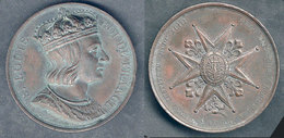 992 FRANCE: Medal Commemorating The Creation Of The Order Of Saint Louis, With Image Of L - Sonstige & Ohne Zuordnung