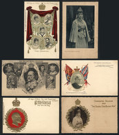 1010 GREAT BRITAIN: CORONATION OF KING EDWARD VII: 17 PCs Of 1902, All Unused And Of Excel - Other & Unclassified