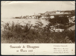 1038 HAITI: MIRAGOANE: Souvenir PC With General View Of The City, Dated 10 March 1935 And - Haiti