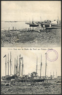 1039 HAITI: PORT AU PRINCE: View Of The Bay, Boats, Ships, Dated 1912, Minor Defects  (lay - Haiti