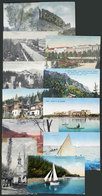 1068 HUNGARY: Lot Of 12 PCs, Very Good Views, Almost All Used Between 1910 And 1924, With - Ungarn