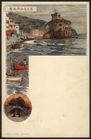 1099 ITALY: RAPALLO, Lithograph PC Signed Manuel Wielandt, Ed.Velten, VF! - Other & Unclassified