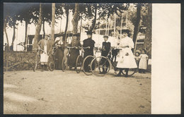 1114 ITALY: Group Of People With BICYCLES, Unused, VF Quality - Autres & Non Classés