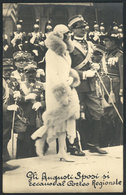 1124 ITALY: King UMBERTO II And María José Of Belgium At A Regional Parade, Circa 1930, VF - Other & Unclassified
