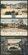 1139 ITALY: BRESCIA: 3 PCs With Nice Views, Sent To Cape Town In 1908 And 1909, VF Quality - Andere & Zonder Classificatie