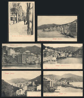 1140 ITALY: CAMOGLI: 12 Old PCs (3 Used, 1 With Postage Due) With Nice Views, VF General Q - Other & Unclassified