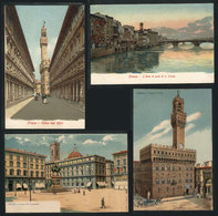 1145 ITALY: FIRENZE: 20 Old Unused PCs, Nice Views, VF General Quality - Other & Unclassified