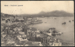1147 ITALY: GAETA: General View, Ed. P. Valente, Used In 1916, VF Quality - Autres & Non Classés