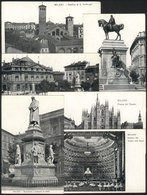 1168 ITALY: MILANO: 5 Old PCs With Nice Views, All Unused, VF Quality! - Other & Unclassified