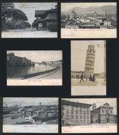 1183 ITALY: PISA: 17 Old PCs (1 Used) With Nice Views, VF General Quality - Other & Unclassified