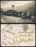 1186 ITALY: PORTOFINO: Car Service Between Portofino And Kulm, Used In 1907, Very Nice - Autres & Non Classés