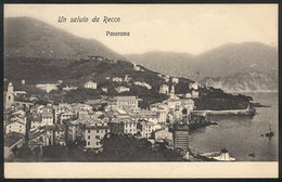 1188 ITALY: RECCO: Panorama, Circa 1910, Editor Giov. Capurro, Excellent - Other & Unclassified