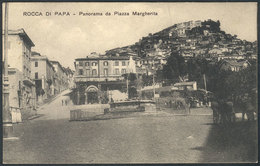 1190 ITALY: ROCCA DI PAPA: Panorama Da Piazza Margherita, Used In 1914, VF Quality - Other & Unclassified