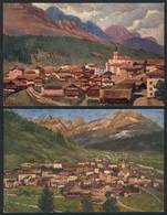 1194 ITALY: S. STEFANO DEL CADORE And DOSOLEDO, 2 Old Unused PCs, Excellent Quality! - Other & Unclassified