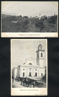 1196 ITALY: SAN LORENZO DELLA COSTA: 2 Good Views, Circa 1905, Editor Domenico Canessa, Li - Autres & Non Classés