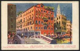 1218 ITALY: VENEZIA: Hotel Splendid, Circa 1910, Unused, VF Quality! - Autres & Non Classés