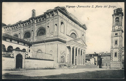 1222 ITALY: VIGONE: S. Maria Del Borgo Church, Circa 1909, VF Quality - Autres & Non Classés