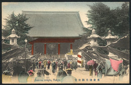 1249 JAPAN: TOKYO: Asakusa Temple, Old Unused PC, VF Quality. - Autres & Non Classés