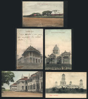 1272 MALAYSIA: JOHORE: 5 Old PCs With Nice Views, With Defects Due To Humidity - Malaysia