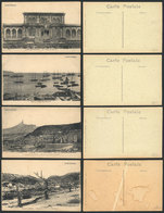 1283 MARTINIQUE: Group Of 4 Old PCs, Good Views Of Fort-de-France And Saint Pierre, VF Qua - Sonstige & Ohne Zuordnung