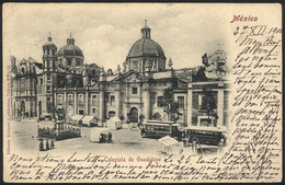 1306 MEXICO: MEXICO: Colegiata Of Guadalupe, PC Sent To Switzerland In 1902, Minor Defect, - Mexiko