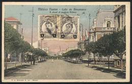 1314 MEXICO: MEXICO: Dinamarca Street, Ed. FK, Sent To Argentina In 1920, VF! - Mexique
