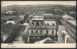 1339 NICARAGUA: MANAGUA: Partial View, Ed. Librería Alemana, VF Quality! - Nicaragua