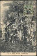 1340 NORTH BORNEO: Type Of Native Women, Dusun Tribe, PC Franked With 2c. And Sent To Arge - Autres & Non Classés