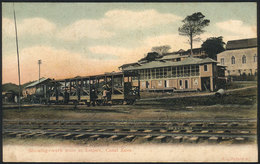 1356 PANAMA: Showing Work TRAIN At Empire, Canal Zone, Circa 1905, VF Quality! - Panama