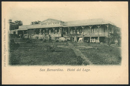 1377 PARAGUAY: SAN BERNARDINO: Hotel Del Lago, Ed.Fresen, Circa 1905, VF Quality! - Paraguay