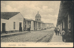 1401 PARAGUAY: ASUNCIÓN: Palmas Street, Ed.Fresen, Circa 1905, Minor Defects. - Paraguay