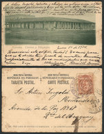 1409 PARAGUAY: ASUNCIÓN: Post Office, Used In DE/1903, With Small Tear In One Margin, Rare - Paraguay