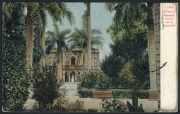 1424 PERU: LIMA: Gothic Pavilion At The Exposition, Ed.Polack-Schneider, Dated 1910, VF Qu - Peru