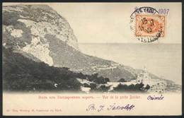 1453 RUSSIA: Crimea, View Of The Baïdar, Sent From VOLCHANSK To Argentina In 1907, VF Qual - Russia
