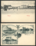 1457 RUSSIA: VYBORG: 2 Old PCs (circa 1900) With Very Good Views, Unused, Excellent - Russia