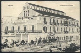 1477 SYRIA: DAMAS: Grand Hotel Victoria, Unused, VF Quality - Syria