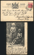 1480 SOUTH AFRICA: Kafir Women, PC Sent From Salt River To Buenos Aires In 1907, VF Qualit - Afrique Du Sud