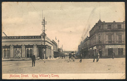 1486 SOUTH AFRICA: "King William's Town, Maclean Street, With View Of Store "Beauchamp Boo - South Africa