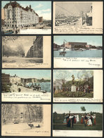 1492 SWEDEN: STOCKHOLM: 8 PCs With Very Good Views, Almost All Sent To Argentina In 1902, - Schweden