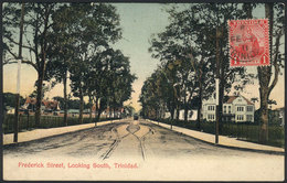 1521 TRINIDAD: PORT OF SPAIN: Frederick Street Looking South, Used In 1911, VF Quality! - Trinidad