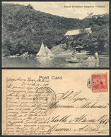 1522 TRINIDAD: Gasparee: Island Residence, Boats, Used In 1909, Light Crease, Fine Quality - Trinidad