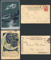 1532 WORLDWIDE: 7 Old Postcards With Spectacular Designs, Many Artist Signed, VF Quality! - Unclassified