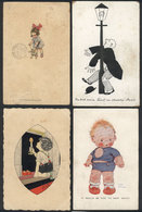 1562 WORLDWIDE: Lot Of 13 Postcards, Some Artist Signed, Fine General Quality (some With M - Unclassified