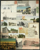 1621 URUGUAY: MONTEVIDEO: 22 Old Postcards With Nice Views, Some Postally Used, In General - Uruguay