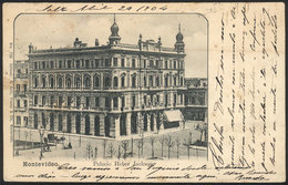 1624 URUGUAY: MONTEVIDEO: Palacio Heber Jackson, Ed.Galli Franco, Used In 1904, VF Quality - Uruguay
