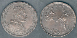 1652 VATICAN: Pope Innocent XI, Commemorative Medal "Unde Pendet", Year 1679, Fine Quality - Autres & Non Classés