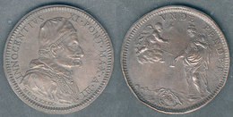 1652 VATICAN: Pope Innocent XI, Commemorative Medal "Unde Pendet", Year 1679, Fine Quality - Andere & Zonder Classificatie