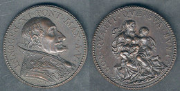 1653 VATICAN: Pope Innocent XI, Medal Of Year 1681, "Non Querit Que Sua Sunt", VF Quality - Autres & Non Classés